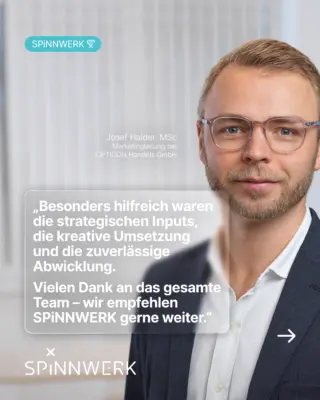 Deine Website ist oft der erste Eindruck – und der sollte sitzen.

Eine moderne Website muss dabei weder kompliziert noch teuer sein.

Mit unseren Website-Lösungen bekommst du alles aus einer Hand:
Von der Idee bis zur laufenden Betreuung. SEO, UX und Datenschutz immer mitgedacht. 💻

Das Ergebnis?
Ein Webauftritt, der nicht nur gut aussieht, sondern auch funktioniert – und mit deinem Unternehmen mitwächst.

👉 Jetzt mehr erfahren + Web-Projekt starten: spinn.es/webprojekt-starten (Link in der Bio)

#SPiNNWERK #Digitalagentur #AgenturWien #Website #Webprojekt